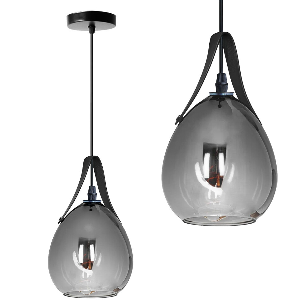 Ceiling Lamp App1774-1Cp Black Grey 5906366010200