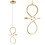 Led Hanglamp Lhj091-1cp Gold 1