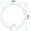 Wall Lamp Led App1390-cw Gold 50cm 7