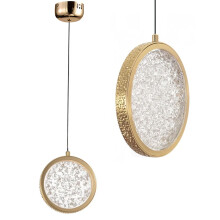 Suspension En Cristal Led Lhj100-1cp Złota