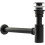 Universal Click-clack Νιπτήρας Siphon Rea Black Antique 7