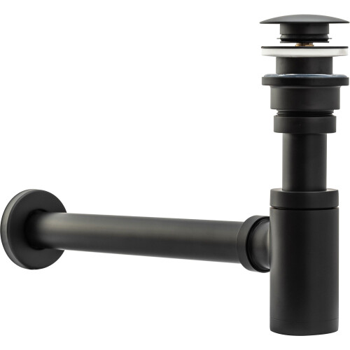 Universal Click-clack Νιπτήρας Siphon Rea Black Antique 1