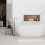 Bathroom Shelf 30x60 Brush Copper 5