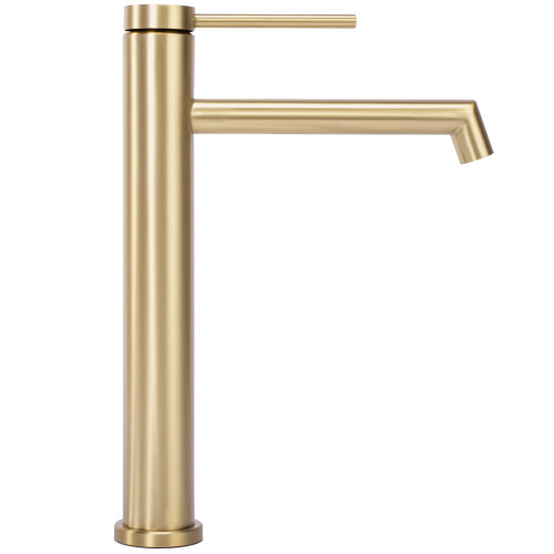 Robinet De Lavabo Rea Foss Gold Brush High 2