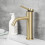 Βρύση Λεκάνης Rea Clif Gold Brushed Low 2