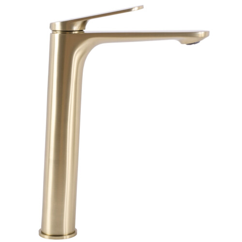 Βρύση Νιπτήρα Rea Marco Brush Gold, Brushed Gold, High 2