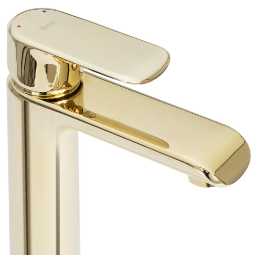 Βρύση Νιπτήρα Rea Bloom Gold High 1