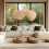 Plafonnier Bamboo APP1641-1CP 50cm 6