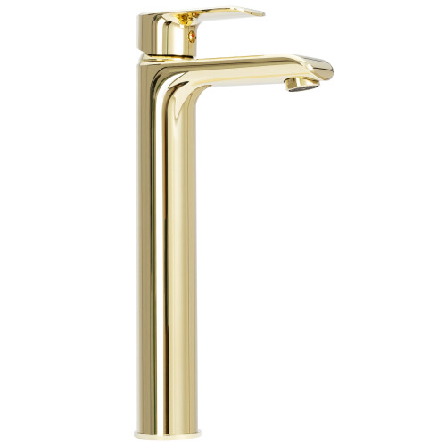 Βρύση Νιπτήρα Rea Bloom Gold High 2