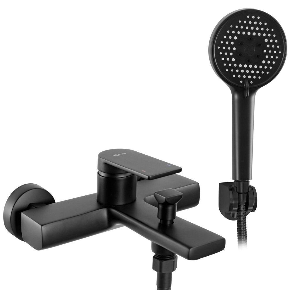 Bath Faucet Rea Verso Black 5906366003578