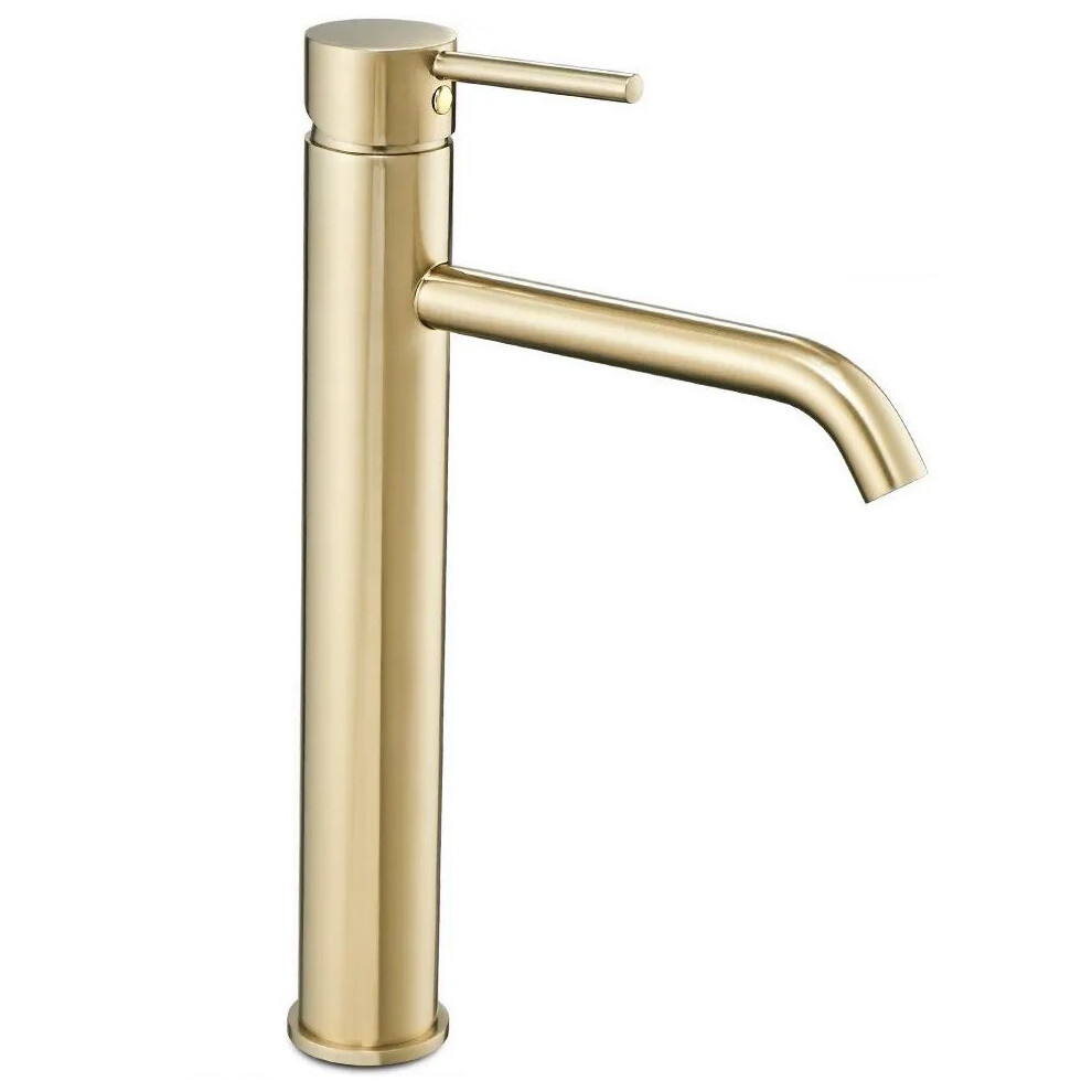 Rea Bathroom Faucet Lungo L. High Gold