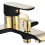 Bath Faucet Rea Bloom Black Gold 4
