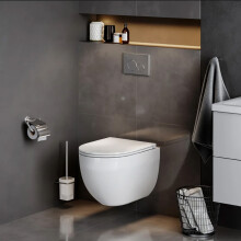 Toilet Bowl Rea Carlo Mini Tornado Rimless Flat Pro