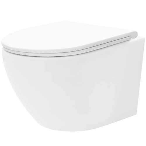 Κρεμαστή Λεκάνη Τουαλέτας Carlo Mini Flat Pro Tornado Rimless 1