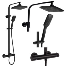 Shower Set Rea Tom Black