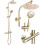 Shower Set Rea Bliss Brush Gold 1