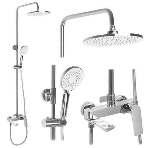 Shower Set Rea Avalon Chrome
