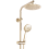 Shower Set Rea Bliss Brush Gold 3