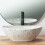 Countertop Washbasin Rea Sofia Light Stone 3