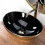Countertop Washbasin Rea Sofia In Black Gold 3