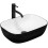 Countertop Basin Rea Belinda White Black 1