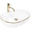 Νιπτήρας Πάγκου Rea Cleo 61 Gold Edge 1