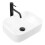 Lavabo Da Appoggio Rea Demi Mini White 1