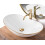 Countertop Washbasin Rea Royal Gold Edge 5