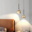 Κρεμαστό Φωτιστικό Led G086-1cp Gold 8