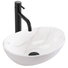 Countertop Washbasin Rea Sofia Mini Cloudy