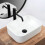 Lavabo Da Appoggio Rea Demi Mini White 2