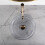 Countertop Washbasin Rea Cristal Light Grey 6