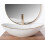 Countertop Washbasin Rea Royal Gold Edge 3