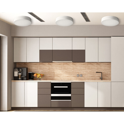 Plafondlamp 50cm Rond Wit Plafond APP645-5C 2