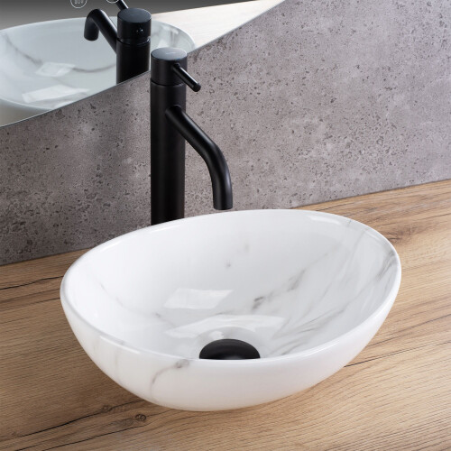 Countertop Washbasin Rea Sofia Mini Cloudy 1