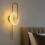 Φωτιστικο Τοιχου Led Lhj072-w Brush Gold 8