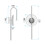 Φωτιστικο Τοιχου Led Lhj072-w Brush Gold 7
