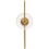 Φωτιστικο Τοιχου Led Lhj072-w Brush Gold 6