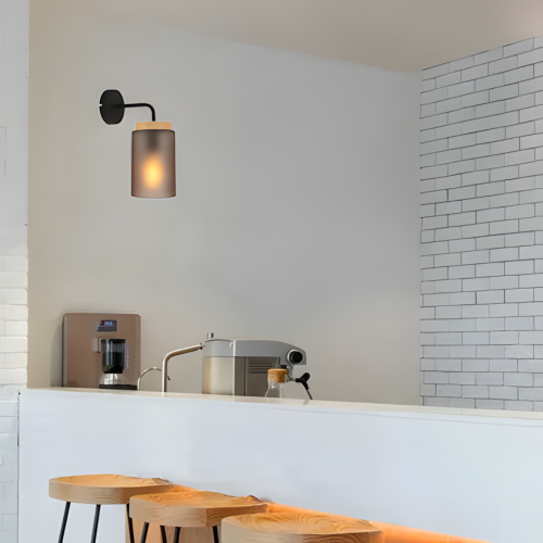 Applique Murale APP1814-1W Frosted Grey 2