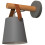 Lampe Murale Métal Avec Corde Grey APP468-1W 2