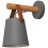 Lampe Murale Métal Avec Corde Grey APP468-1W 6