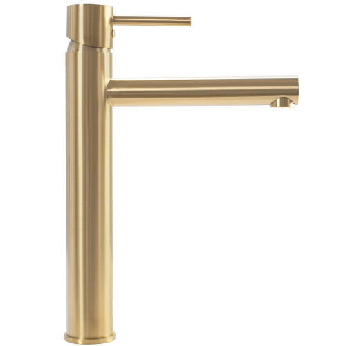 Βρύση Rea Tess Gold Brushed High Basin Baucin 1
