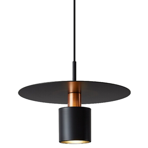 Hanglamp APP1145-1CP Zwart Roségoud 1
