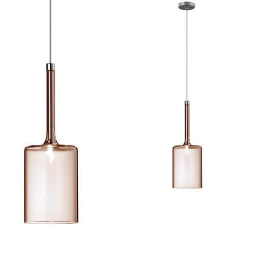 Hanging Ceiling Lamp APP1699-1CP Amber B