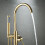 Free-standing Faucet Rea Lungo Gold 8