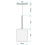 Hanging Ceiling Lamp APP1699-1CP Amber B 6