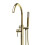 Free-standing Faucet Rea Lungo Gold 7