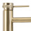 Robinet De Lavabo Rea Lungo Grip Brush Gold Low 6