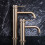 Robinet De Lavabo Rea Lungo Grip Brush Gold Low 4