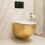Λεκάνη Wc [χωρίς Έκπλυση] Rea Carlo Mini Tornado Nf White Gold 8
